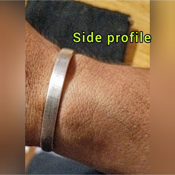 Manssion Silver Cuff, Sterling SilverUptown ll collection - Picture 6 of 6